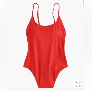 JCrew Playa Newport Super Scoop-Back One Piece Swimsuit